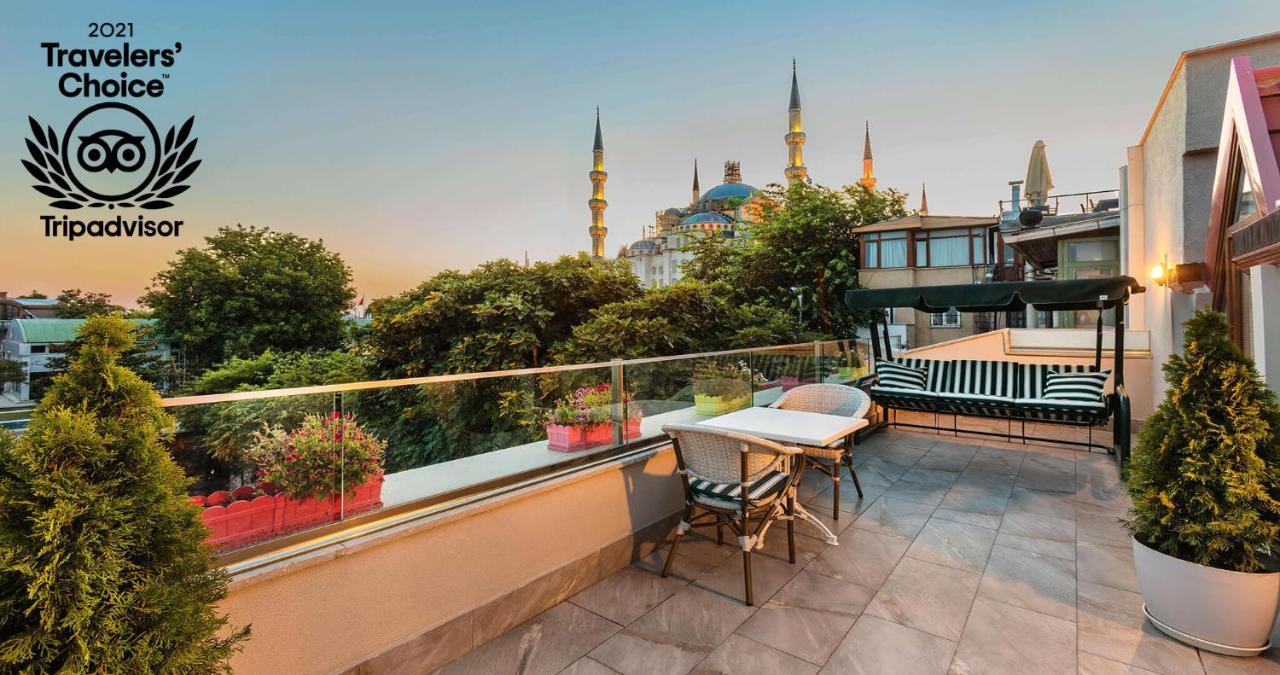 Obelisk Hotel & Suites Istanboel Buitenkant foto