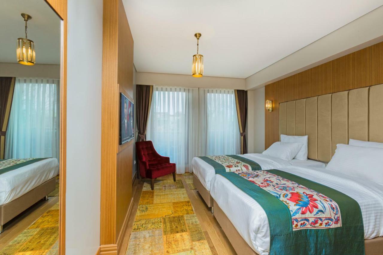 Obelisk Hotel & Suites Istanboel Buitenkant foto
